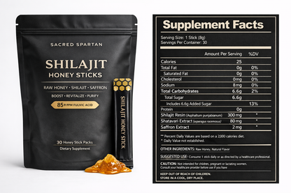 Sacred Spartan Honey Packets