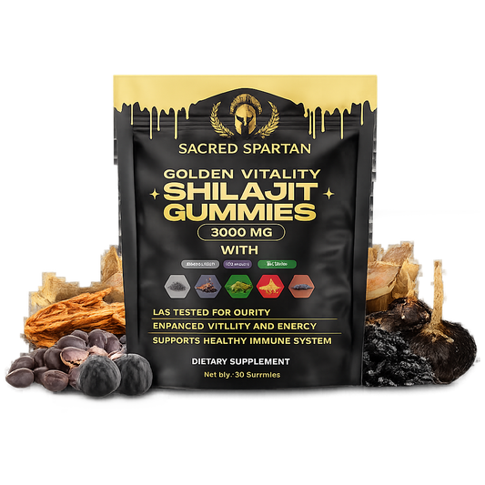 Sacred Spartan Shilajit Gummies