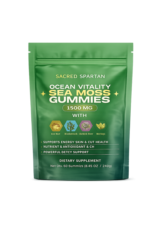 Spartan Sea Moss Gummies (Energy & Libido Boosting)